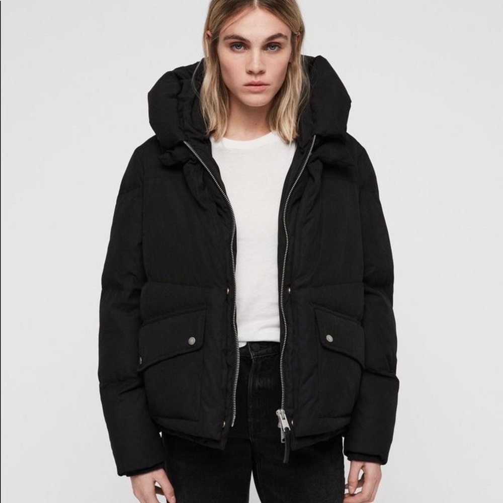 AllSaints | Ester Hooded Puffer Jacket